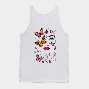 Lady Butterfly Tank Top